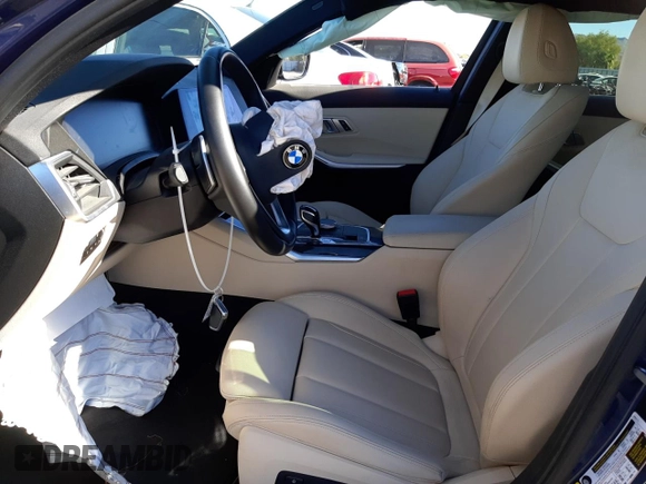 2019 BMW 3 Series 330i with VIN WBA5R1C5XKFH22861, listed as a Copart auction lot 68997202 with 36,073 mi miles and . Bid and sale history available at DreamBid. Image 7.