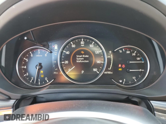 2019 Mazda CX-5 Grand Touring with VIN JM3KFADM2K0665356, listed as a Copart auction lot 51886685 with 44,760 mi miles and Salvage Title. Bid and sale history available at carsss.com. Image 9.