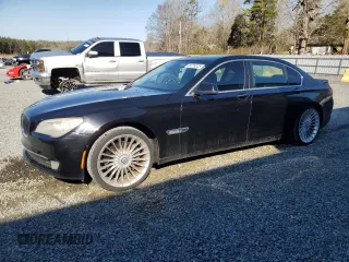 2012 BMW 7 Series 750Li with VIN WBAKB8C54CC965050, listed as a Copart auction lot 49729225 with 84,004 mi miles and Salvage Title. Bid and sale history available at carsss.com. Image 1.