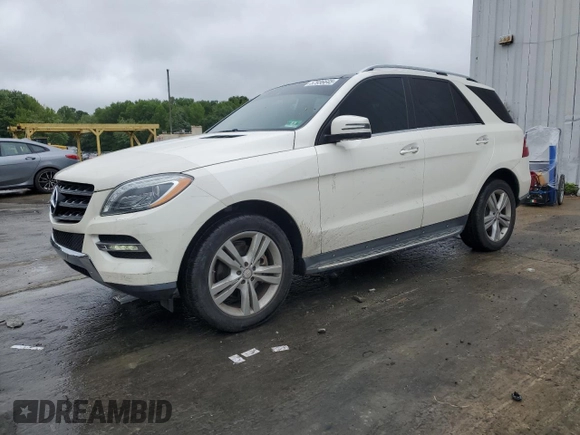 2013 Mercedes-Benz M 350 with VIN 4JGDA5HB2DA105961, listed as a Copart auction lot 57936645 with 93,293 mi miles and Salvage title. Bid and sale history available at DreamBid. Image 1.