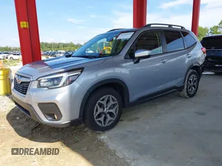 2021 Subaru Forester Premium z VIN JF2SKAFC4MH500973, wystawiony jako IAAI lot #42740599 z przebiegiem 71 244 mil mil oraz . Historia ofert i sprzedaży dostępna na DreamBid. Obrazek 2.
