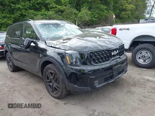 2024 Kia Telluride SX Prestige X-Pro with VIN 5XYP5DGC8RG520090, listed as a IAAI auction lot 42391085 with 9,513 mi miles and . Bid and sale history available at DreamBid. Image 1.