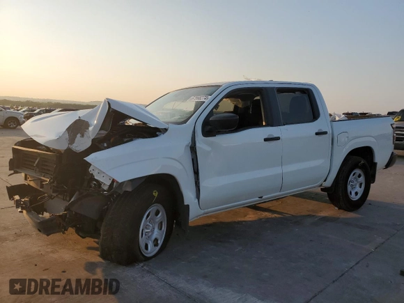 2024 Nissan Frontier S with VIN 1N6ED1EK5RN619667, listed as a Copart auction lot 67998274 with 1,422 mi miles and Salvage title. Bid and sale history available at DreamBid. Image 1.
