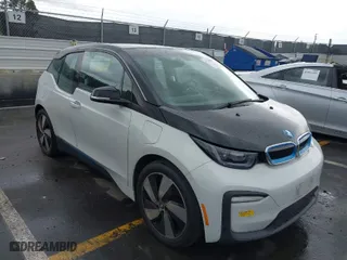 2019 BMW i3 with VIN WBY8P4C58K7E53825, listed as a IAAI auction lot 41794881 with 1 mi miles. Bid and sale history available at carsss.com. Image 1.