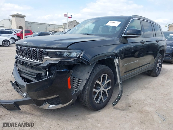 2024 Jeep Grand Cherokee L Limited with VIN 1C4RJKBG9R8530024, listed as a IAAI auction lot 42041427 with 41,402 mi miles. Bid and sale history available at carsss.com. Image 17.