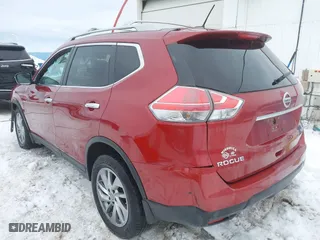 2015 Nissan Rogue SL with VIN 5N1AT2MV8FC903688, listed as a IAAI auction lot 41548493 with 77,123 mi miles. Bid and sale history available at carsss.com. Image 3.