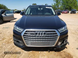 2017 Audi Q7 Premium Plus with VIN WA1LAAF75HD016052, listed as a Copart auction lot 52279635 with 136,083 mi miles and Salvage Title. Bid and sale history available at carsss.com. Image 5.