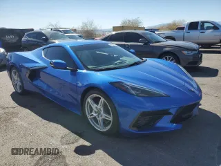 2022 Chevrolet Corvette 1LT with VIN 1G1YA2D46N5104049, listed as a Copart auction lot 45993245 with 33,785 mi miles and Salvage Title. Bid and sale history available at carsss.com. Image 4.