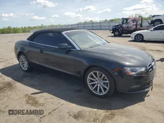 2015 Audi A5 Premium with VIN WAUCFAFH2FN002646, listed as a Copart auction lot 53908965 with 144,929 mi miles and Salvage title. Bid and sale history available at DreamBid. Image 4.