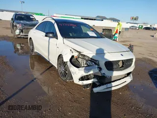2018 Mercedes-Benz CLA 250 with VIN WDDSJ4EB2JN514126, listed as a IAAI auction lot 41743868 with 46,103 mi miles and . Bid and sale history available at DreamBid. Image 6.
