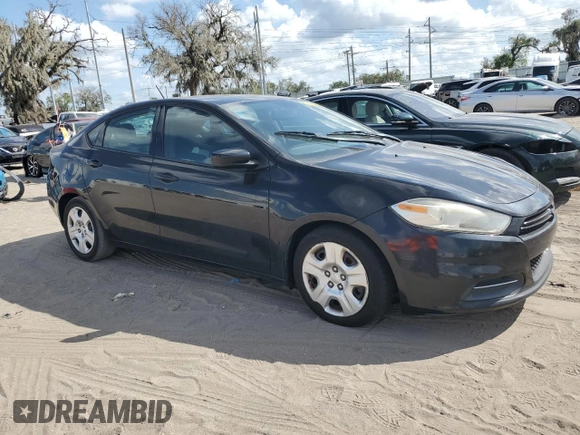 2016 Dodge Dart SE with VIN 1C3CDFAA5GD593633, listed as a Copart auction lot 86222904 with Not Provided miles and Clean Title. Bid and sale history available at DreamBid. Image 4.