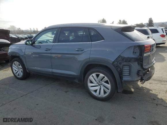2021 Volkswagen Atlas Cross Sport 2.0T SE w/Technology with VIN 1V2WC2CA4MC212887, listed as a Copart auction lot 48403375 with 62,075 mi miles and Salvage Title. Bid and sale history available at carsss.com. Image 2.