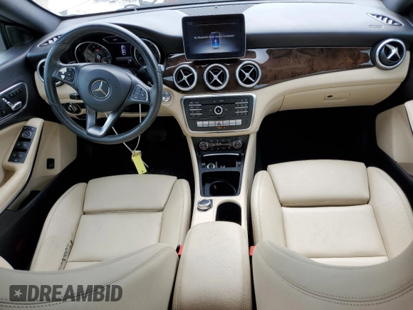 2018 Mercedes-Benz CLA 250 with VIN WDDSJ4EB5JN608095, listed as a Copart auction lot 63348445 with 47,691 mi miles and Non repairable. Bid and sale history available at DreamBid. Image 8.
