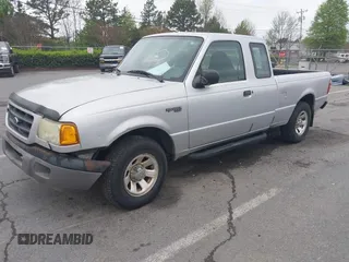 2003 Ford Ranger XL with VIN 1FTYR14U13PB52215, listed as a IAAI auction lot 41945697 with 232,581 mi miles and . Bid and sale history available at carsss.com. Image 2.