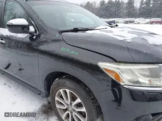 2014 Nissan Pathfinder S with VIN 5N1AR2MM7EC727589, listed as a IAAI auction lot 41360143 with 76,268 mi miles. Bid and sale history available at carsss.com. Image 6.
