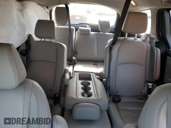 2024 Honda Odyssey EX-L with VIN 5FNRL6H6XRB016148, listed as a Copart auction lot 50639375 with 27,113 mi miles and Salvage Title. Bid and sale history available at DreamBid. Image 10.