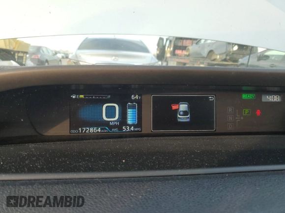 2022 Toyota Prius L Eco z VIN JTDKAMFU0N3161381, wystawiony jako Copart lot #41439605 z przebiegiem 172 864 mil mil oraz Szkoda całkowita • Salvage title. Historia ofert i sprzedaży dostępna na DreamBid. Obrazek 9.