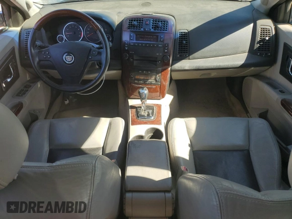 2007 Cadillac CTS with VIN 1G6DP577070161443, listed as a Copart auction lot 81595664 with 129,464 mi miles and Salvage Title. Bid and sale history available at DreamBid. Image 8.
