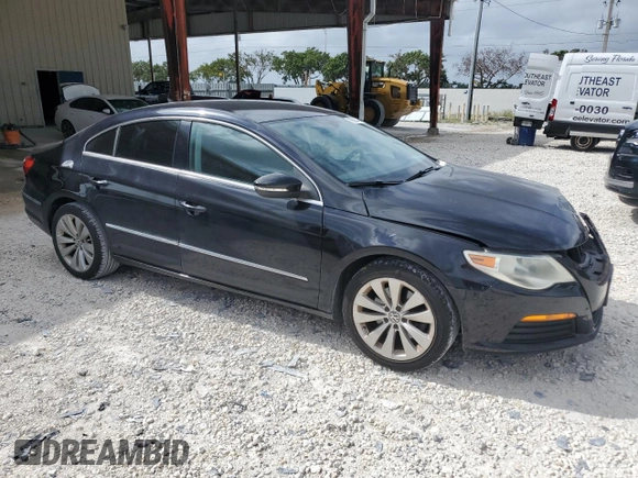 2011 Volkswagen CC Sport with VIN WVWMN7ANXBE716982, listed as a Copart auction lot 79698444 with 153,815 mi miles and Salvage Title. Bid and sale history available at DreamBid. Image 4.