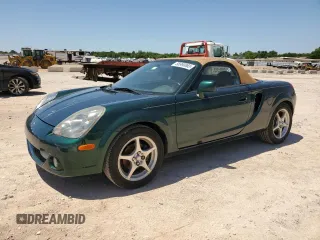 2003 Toyota MR2 z VIN JTDFR320830060014, wystawiony jako Copart lot #56990865 z przebiegiem 138 008 mil mil oraz Tytuł czysty. Historia ofert i sprzedaży dostępna na DreamBid. Obrazek 1.