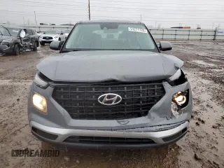 2021 Hyundai Venue SE with VIN KMHRB8A37MU129792, listed as a Copart auction lot 51271125 with 56,230 mi miles and Salvage Title. Bid and sale history available at DreamBid. Image 5.