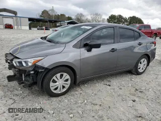 2021 Nissan Versa S with VIN 3N1CN8DV6ML903509, listed as a Copart auction lot 48020195 with 60,491 mi miles and Salvage title. Bid and sale history available at DreamBid. Image 1.