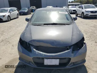 2012 Honda Civic Cpe EX-L with VIN 2HGFG3B15CH518961, listed as a Copart auction lot 47932635 with Not Provided miles and Salvage Title. Bid and sale history available at carsss.com. Image 5.