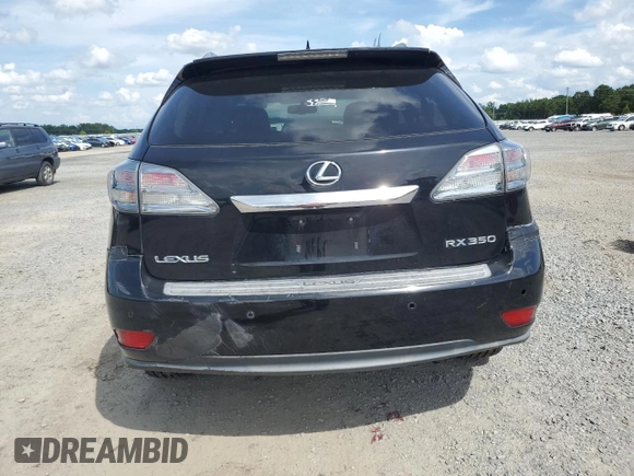 2010 Lexus RX 350 with VIN 2T2ZK1BA2AC009640, listed as a Copart auction lot 65381235 with 240,362 mi miles and Clean title. Bid and sale history available at DreamBid. Image 6.