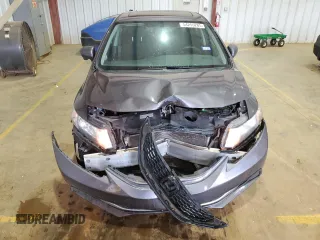 2015 Honda Civic EX with VIN 19XFB2F80FE702560, listed as a Copart auction lot 54255285 with 113,131 mi miles and Salvage Title. Bid and sale history available at DreamBid. Image 5.