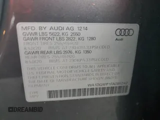 2015 Audi Q5 Premium Plus with VIN WA1DGAFP1FA085242, listed as a Copart auction lot 45513015 with 135,482 mi miles and Clean Title. Bid and sale history available at carsss.com. Image 13.