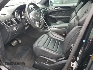 2015 Mercedes-Benz M 63 AMG with VIN 4JGDA7EB8FA468736, listed as a Copart auction lot 74569134 with Not Provided miles and Salvage Title. Bid and sale history available at carsss.com. Image 7.