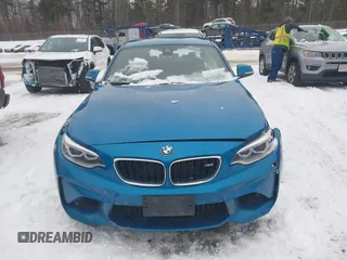 2017 BMW M2 with VIN WBS1H9C38HV887362, listed as a IAAI auction lot 41524962 with 58,866 mi miles. Bid and sale history available at carsss.com. Image 12.