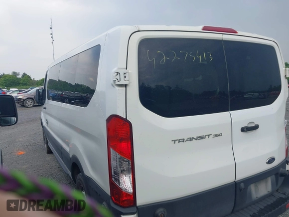 2019 Ford Transit Passenger XL с VIN 1FBZX2YM1KKA65246, выставлен на аукционе IAAI как лот 42275413 с пробегом 414 339 миль миль и . История ставок и продаж доступна на DreamBid. Изображение 3.