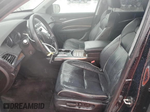 2017 Acura MDX Advance z VIN 5FRYD4H86HB032097, wystawiony jako Copart lot #51279475 z przebiegiem 98 870 mil mil oraz Szkoda całkowita • Salvage title. Historia ofert i sprzedaży dostępna na DreamBid. Obrazek 7.
