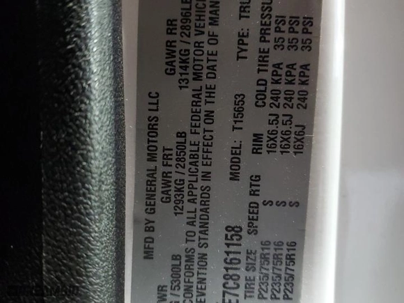 2012 Chevrolet Colorado LT w/1LT with VIN 1GCJTCFE7C8161158, listed as a Copart auction lot 79858774 with 159,621 mi miles and Salvage Title. Bid and sale history available at carsss.com. Image 14.