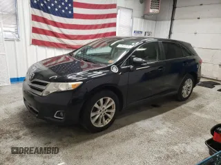 2014 Toyota Venza LE with VIN 4T3BA3BB8EU059080, listed as a Copart auction lot 57643975 with 197,614 mi miles and Salvage title. Bid and sale history available at DreamBid. Image 1.