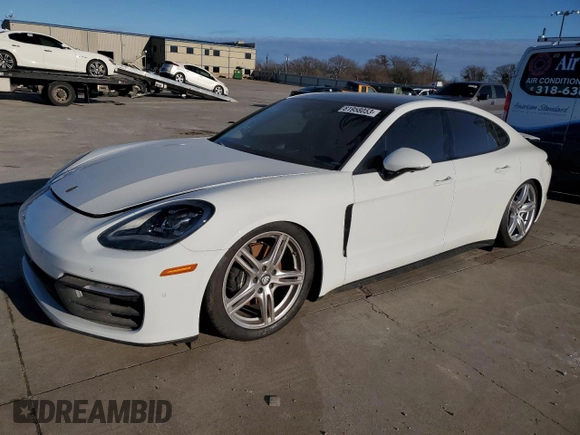 2022 Porsche Panamera z VIN WP0AJ2A73NL100639, wystawiony jako Copart lot #81958053 z przebiegiem 3 399 mil mil oraz Czysty tytuł • Clean title. Historia ofert i sprzedaży dostępna na DreamBid. Obrazek 1.
