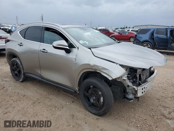2023 Lexus NX with VIN 2T2GGCEZ9PC021752, listed as a Copart auction lot 60067934 with 8,967 mi miles and Salvage Title. Bid and sale history available at carsss.com. Image 4.