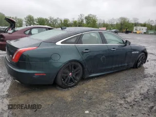 2017 Jaguar XJ R-Sport with VIN SAJWJ1CD0H8W12659, listed as a Copart auction lot 56292635 with 18,765 mi miles and Salvage Title. Bid and sale history available at DreamBid. Image 3.