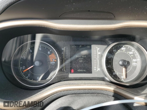 2016 Jeep Cherokee 75th Anniversary with VIN 1C4PJMCB7GW279406, listed as a Copart auction lot 85076254 with 93,943 mi miles and Salvage Title. Bid and sale history available at carsss.com. Image 9.