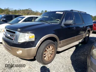 2011 Ford Expedition EL XLT with VIN 1FMJK1H58BEF06438, listed as a Copart auction lot 81257564 with 146,974 mi miles and Salvage Title. Bid and sale history available at carsss.com. Image 1.