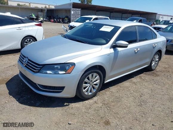2015 Volkswagen Passat 1.8T Wolfsburg Ed with VIN 1VWAT7A37FC045499, listed as a IAAI auction lot 42020337 with 171,804 mi miles. Bid and sale history available at carsss.com. Image 2.