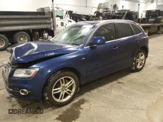 2014 Audi Q5 with VIN WA1MFCFP3EA003279, listed as a Copart auction lot 70851282 with 158,178 mi miles and Salvage title. Bid and sale history available at DreamBid. Image 1.