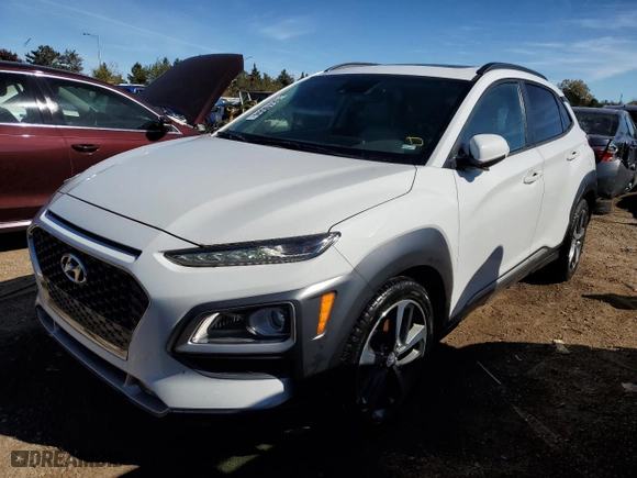 2019 Hyundai Kona Limited with VIN KM8K3CA58KU380742, listed as a Copart auction lot 76510664 with 60,852 mi miles and Salvage Title. Bid and sale history available at carsss.com. Image 1.