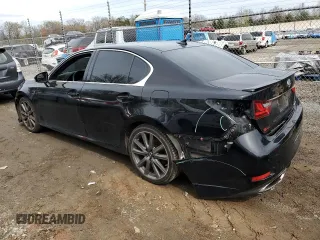 2014 Lexus GS 350 with VIN JTHBE1BL2E5031329, listed as a Copart auction lot 50929845 with 114,924 mi miles and Salvage Title. Bid and sale history available at carsss.com. Image 2.