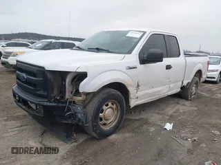 2017 Ford F-150 XL with VIN 1FTEX1CF3HKE56758, listed as a IAAI auction lot 41558163 with 144,380 mi miles. Bid and sale history available at carsss.com. Image 17.