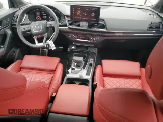 2024 Audi SQ5 Premium Plus with VIN WA1B4AFY0R2062235, listed as a Copart auction lot 75702414 with 1,600 mi miles and Salvage Title. Bid and sale history available at DreamBid. Image 8.