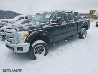 2015 Ford Super Duty F-250 SRW Lariat with VIN 1FT7W2B66FEA25796, listed as a IAAI auction lot 41350669 with 207,276 mi miles. Bid and sale history available at carsss.com. Image 2.