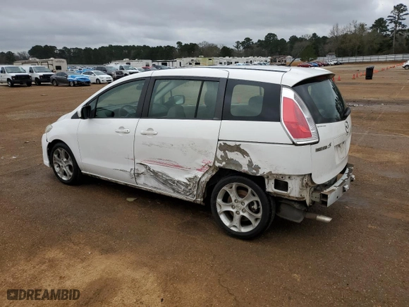 2010 Mazda Mazda5 Sport with VIN JM1CR2W30A0385156, listed as a Copart auction lot 43717875 with 156,602 mi miles and Salvage Title. Bid and sale history available at carsss.com. Image 2.