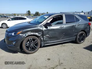 2021 Chevrolet Equinox LT z VIN 3GNAXKEV6ML360681, wystawiony jako Copart lot #56194385 z przebiegiem 63 042 mil mil oraz Szkoda całkowita • Salvage title. Historia ofert i sprzedaży dostępna na DreamBid. Obrazek 1.